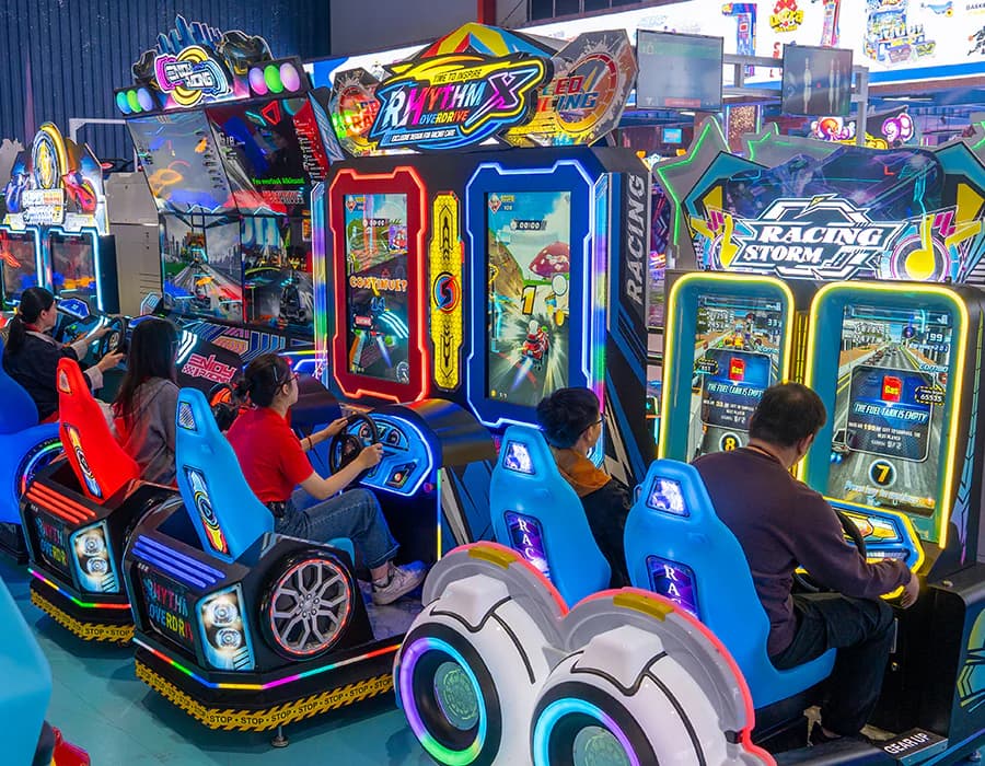 Racing Arcade Machines for commercial arcade venues