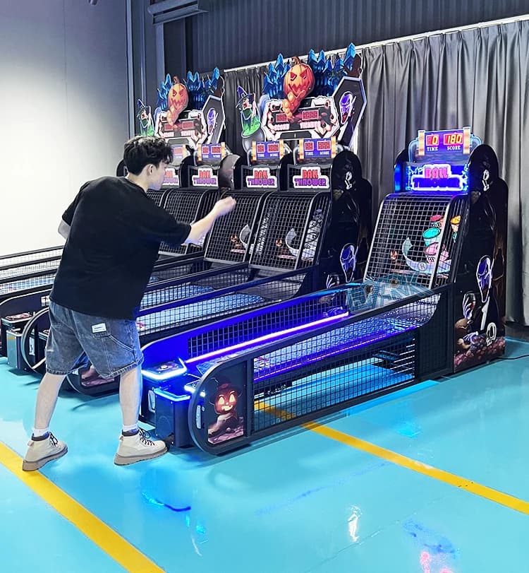 Jugador lanzando una pelota