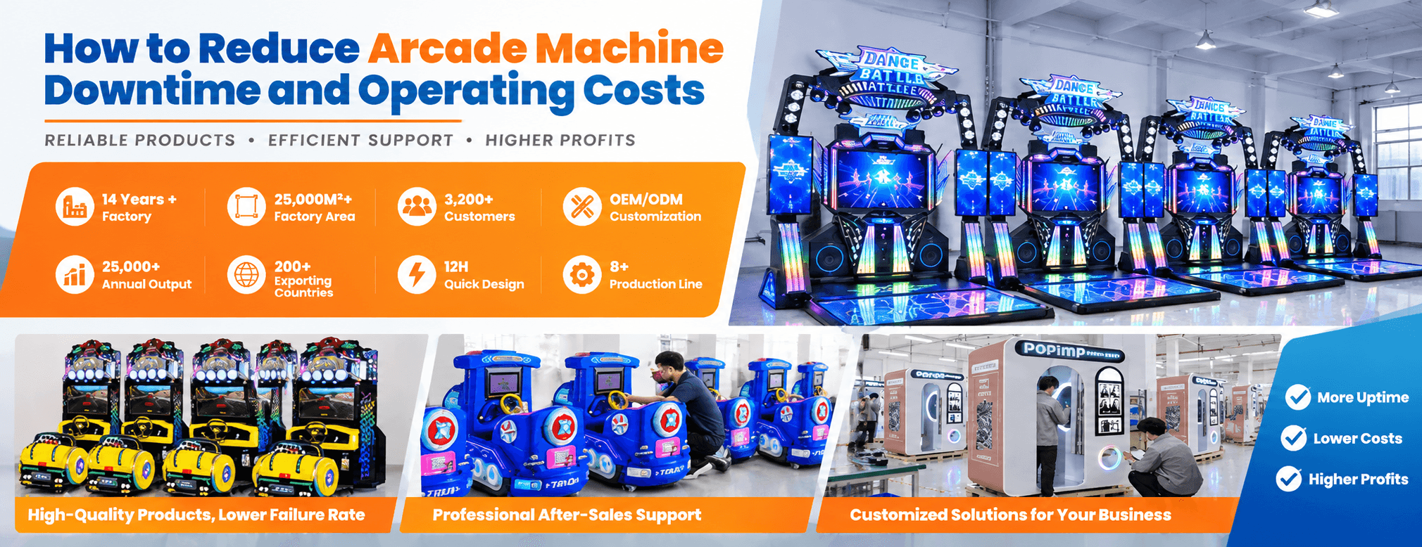 Arcade machine maintenance technician checking commercial game equipment