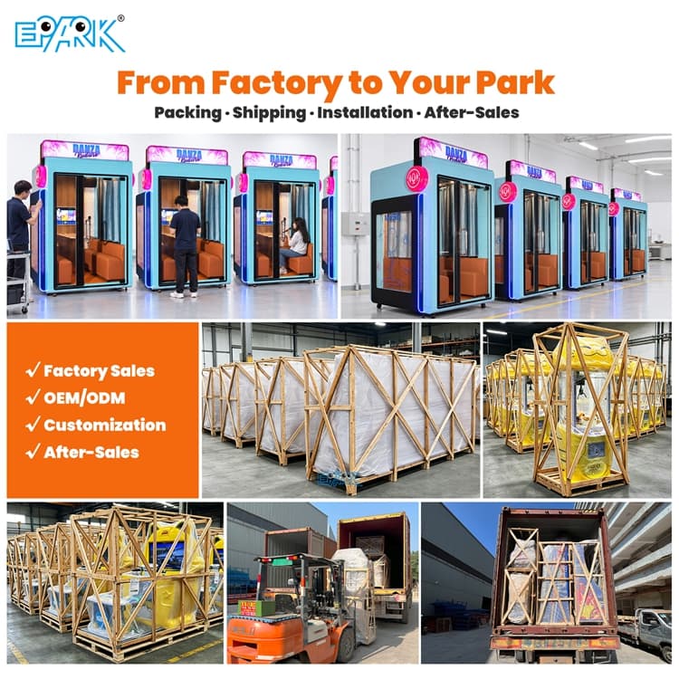 Arcade equipment supplier providing customized machines and after-sales support
