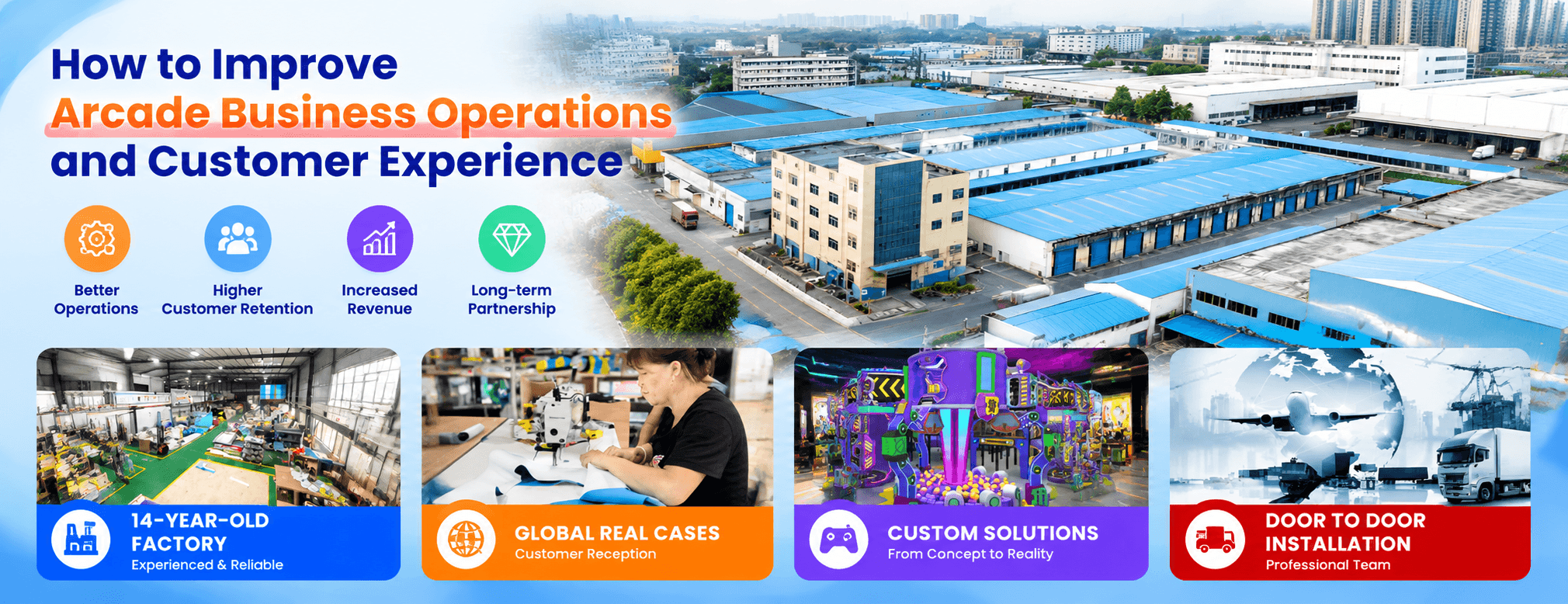 Arcade business operation management with different entertainment game machines