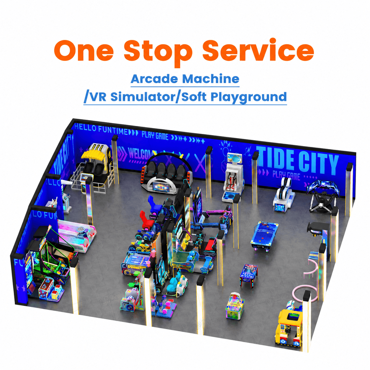 Arcade machine manufacturer providing customization and after-sales support