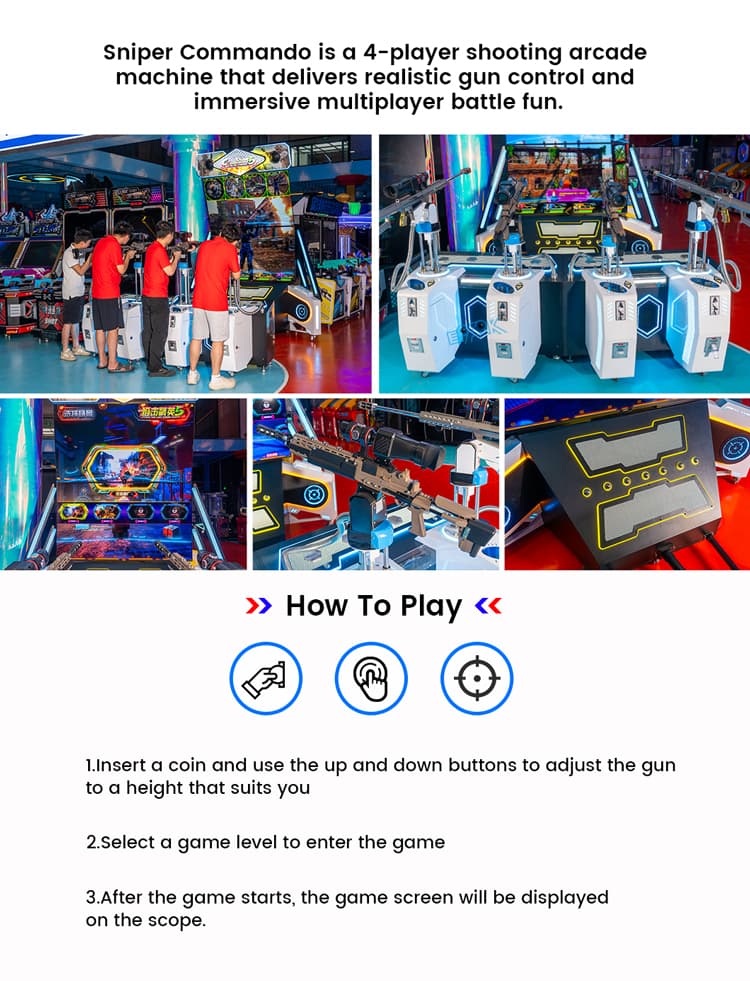 Large cabinet arcade equipment for FEC projects