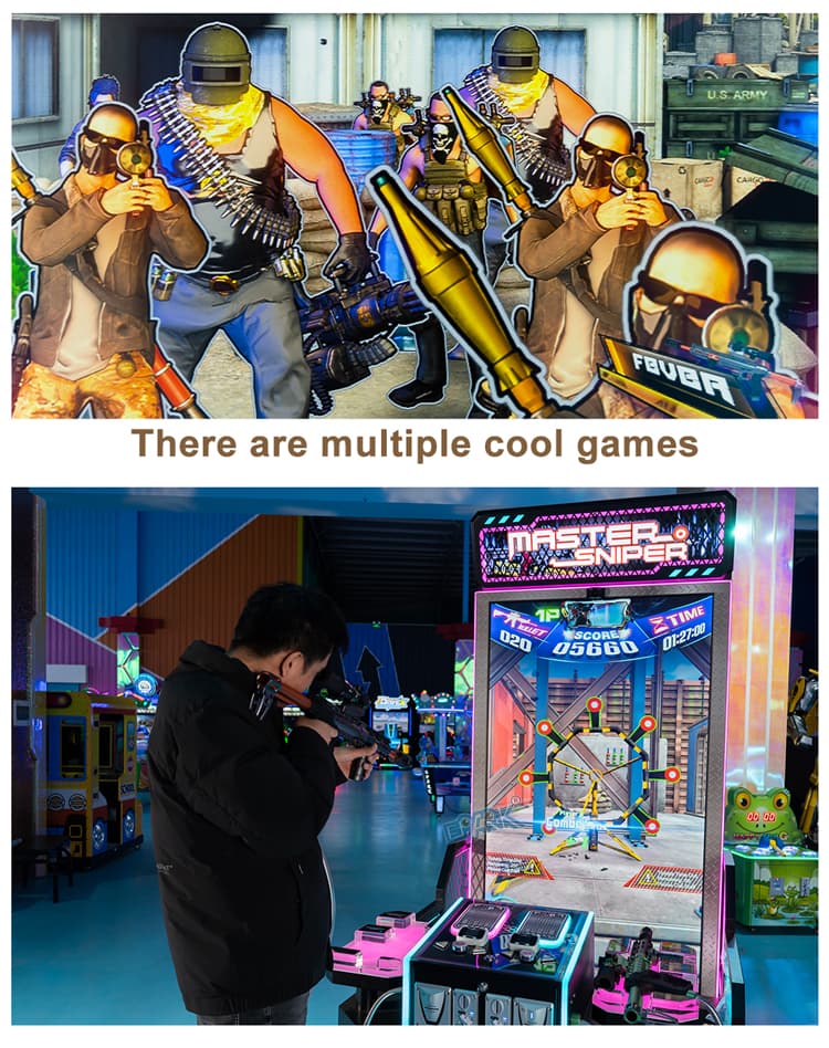 Professional arcade equipment for game centers