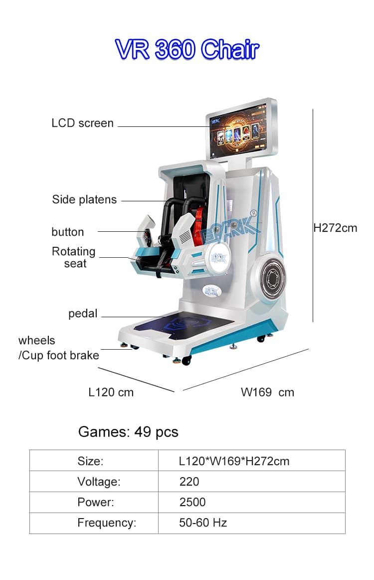 Single player VR driving simulator with immersive gameplay