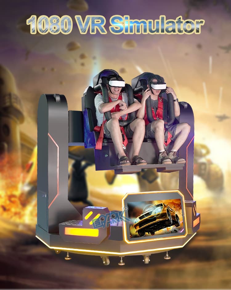 Commercial virtual reality attraction equipment for malls