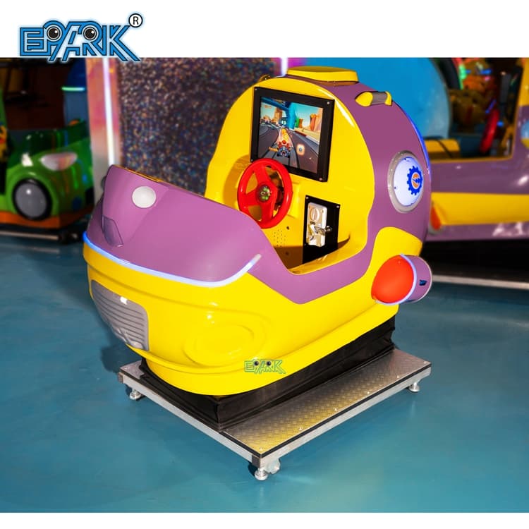 Colorful submarine swing ride for family entertainment center