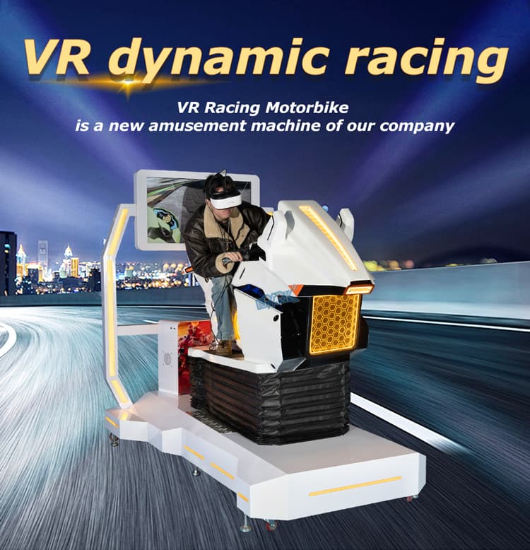 Commercial VR racing equipment for shopping malls and arcades