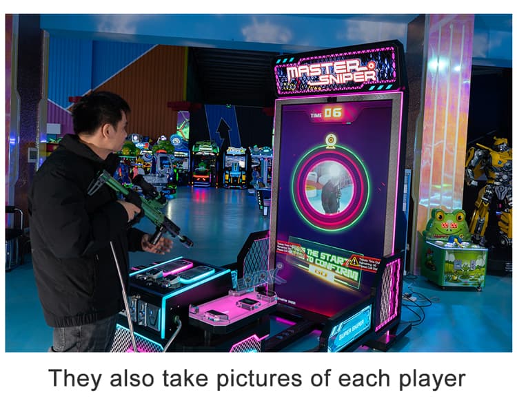 Large cabinet arcade machine for FEC projects
