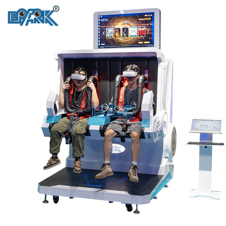 VR motion ride simulator for arcade entertainment centers