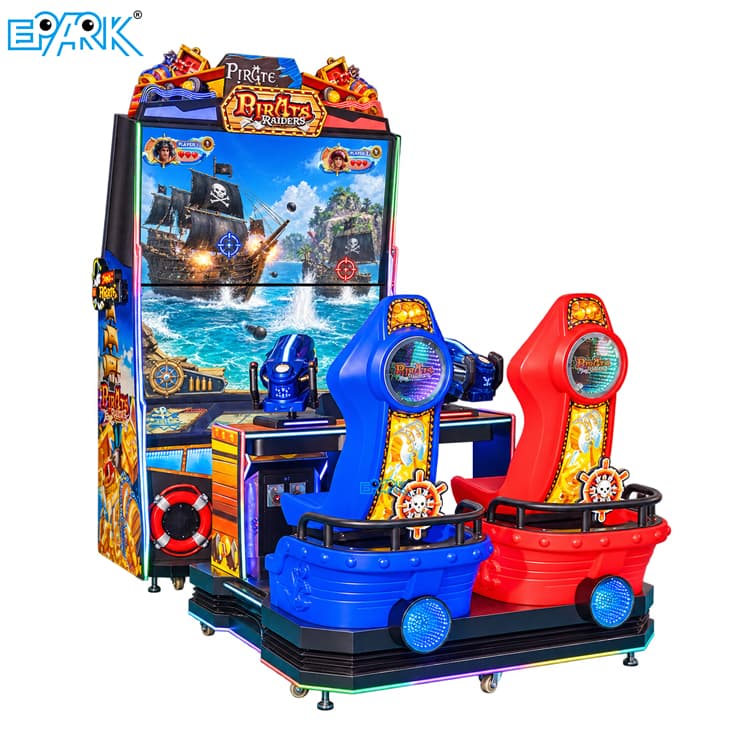 Multiplayer arcade attraction for indoor amusement venues