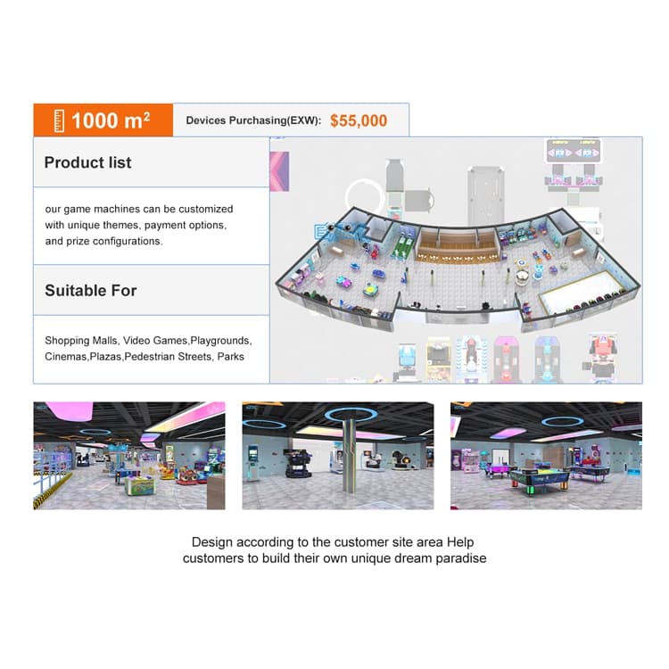 Commercial VR attraction equipment for game centers