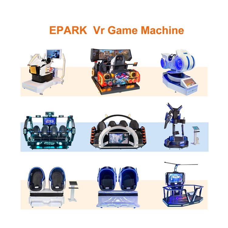 Commercial racing attraction machine for family entertainment centers
