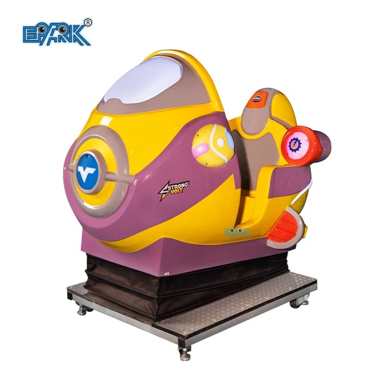 Children amusement capsule ride for indoor entertainment centers