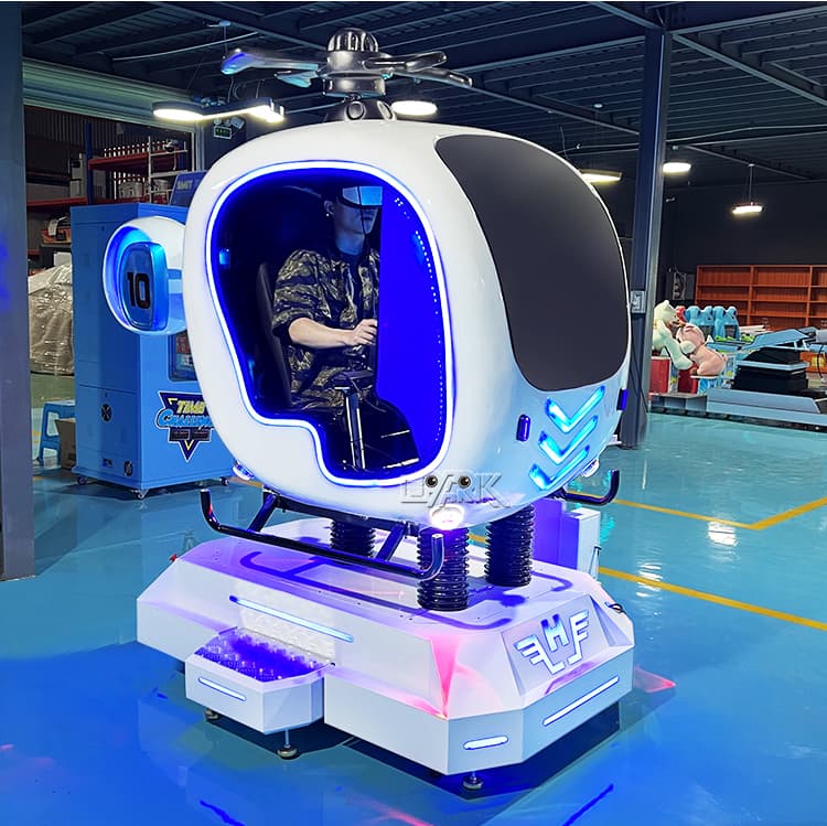High attraction VR flight simulator for family entertainment centers