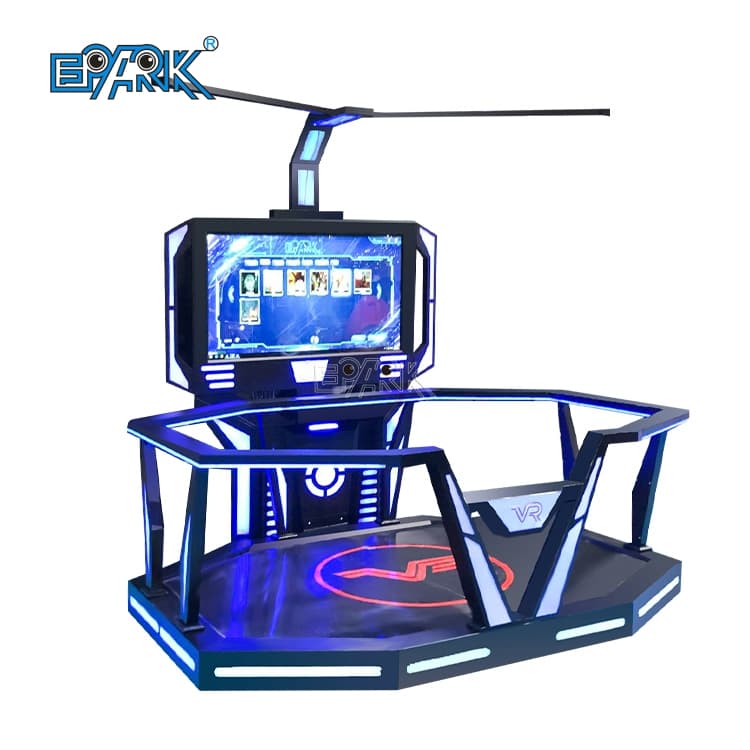 VR space walking platform for arcade entertainment centers