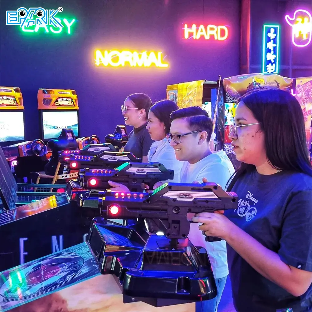 EPARK family entertainment center project equipment in operation