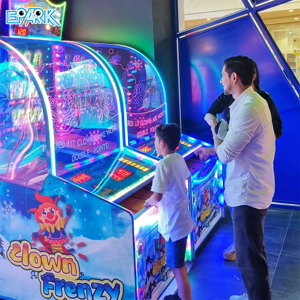 EPARK multi-category amusement equipment at a family entertainment venue