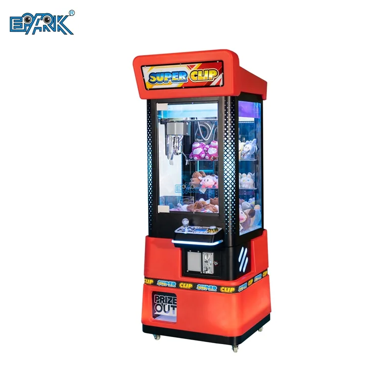 Compact EPARK claw machines in supplied cabinet color variations