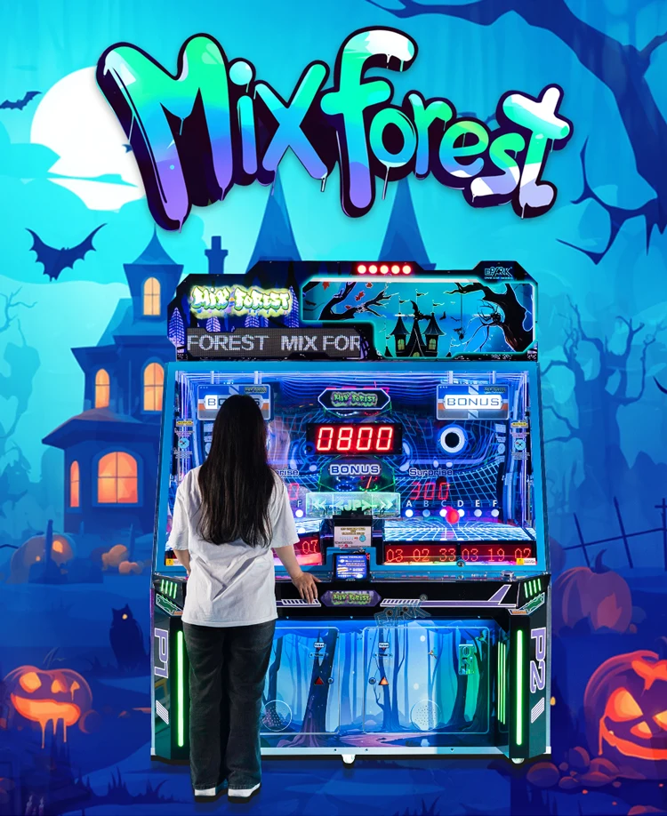 Player operating the two-player ball launch ticket game
